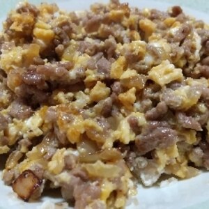 簡単でハマる！卵とじそぼろ丼